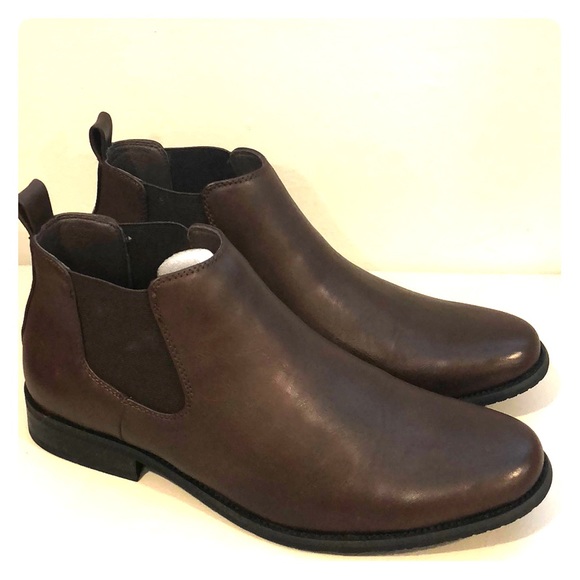 mens dress boots no laces